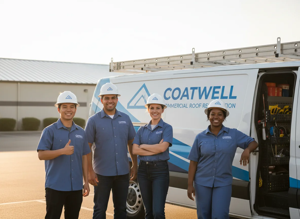 Commercial roof coating company in Wellesley, MA